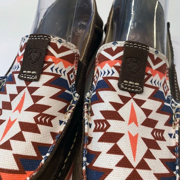 Ariat Women's Cruiser Aztec Slip-On Leather Shoes US Size‎ 11 B Style 100029746 - Picture 4 of 11